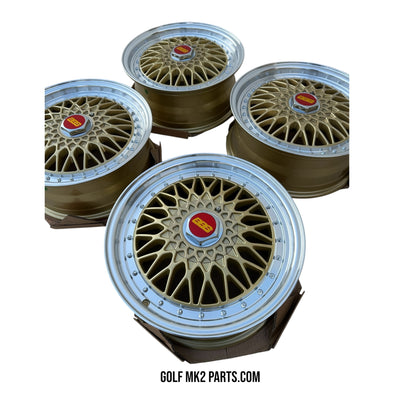 BBS RS Style Wheel Set 16inch 4x100 / 4x108