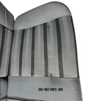 GTI Rear Bench Seat Complete Black/Grey Stripe (UN) – Pre-Facelift
