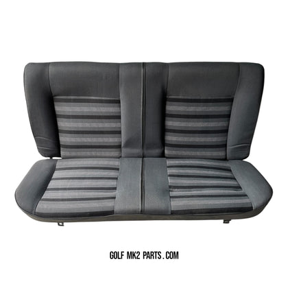 GTI Rear Bench Seat Complete Black/Grey Stripe (UN) – Pre-Facelift