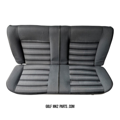 GTI Rear Bench Seat Complete Black/Grey Stripe (UN) – Pre-Facelift