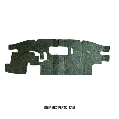 Dashboard sound insulation