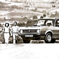 Golf MK2 Newspaper picture + text  (PDF File)