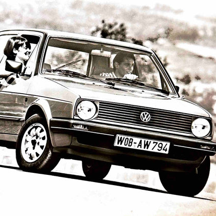 Golf MK2 Newspaper picture + text  (PDF File)