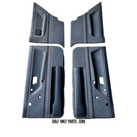 GTI 3-Door Door Card Set Black/Grey Stripe (UN) – Pre-Facelift