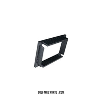 Power window switch plate adapter for dashboard frame