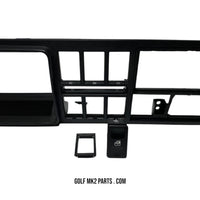 Power window switch plate adapter for dashboard frame