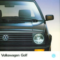 Golf MK2 CL, GL, GTD brochure  (PDF File)