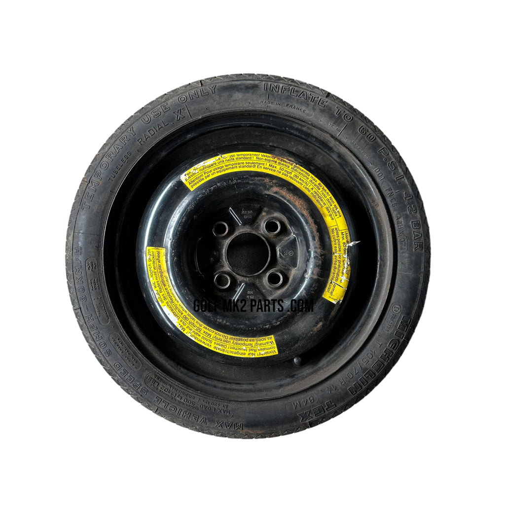 Spare wheel 4x100 – Golf Mk2 Parts