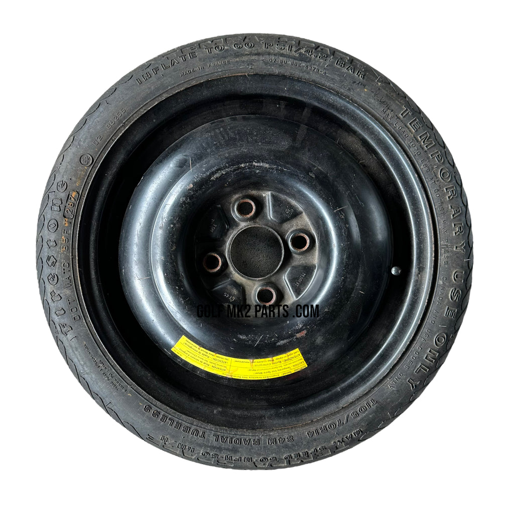 Spare wheel 4x100 – Golf Mk2 Parts