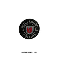 Wolfsburg glove box logo