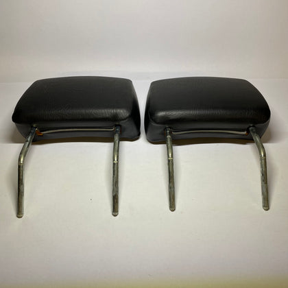 Leather head rest set