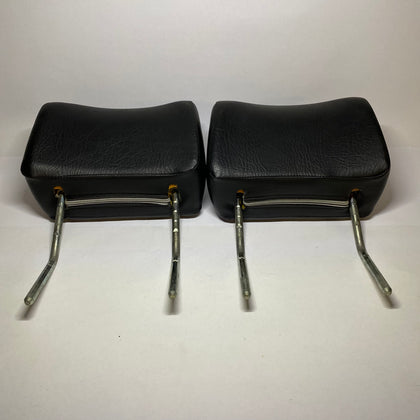 Leather head rest set